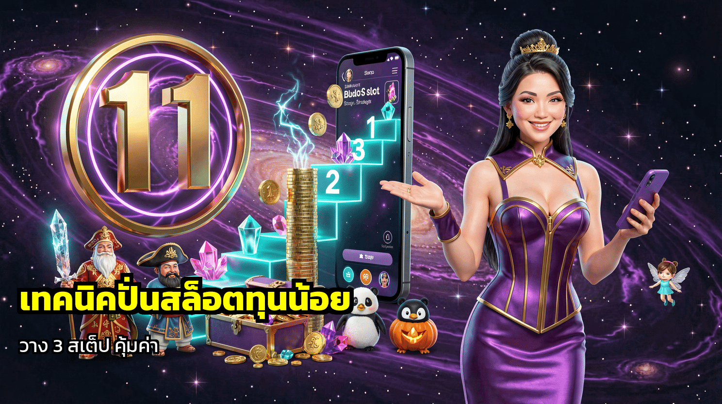 เทคนิคปั่นสล็อตทุนน้อย