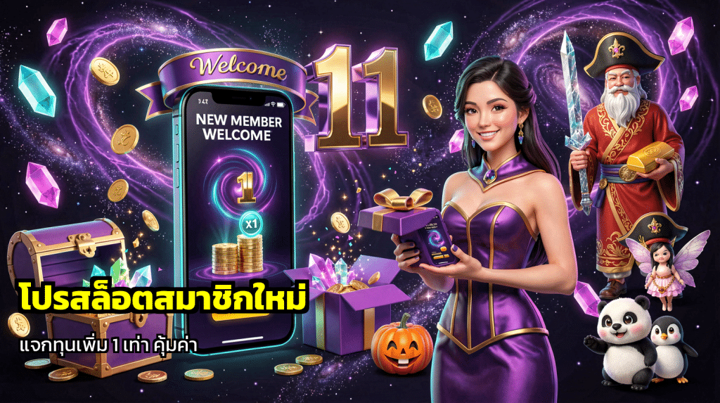 โปรสล็อตสมาชิกใหม่